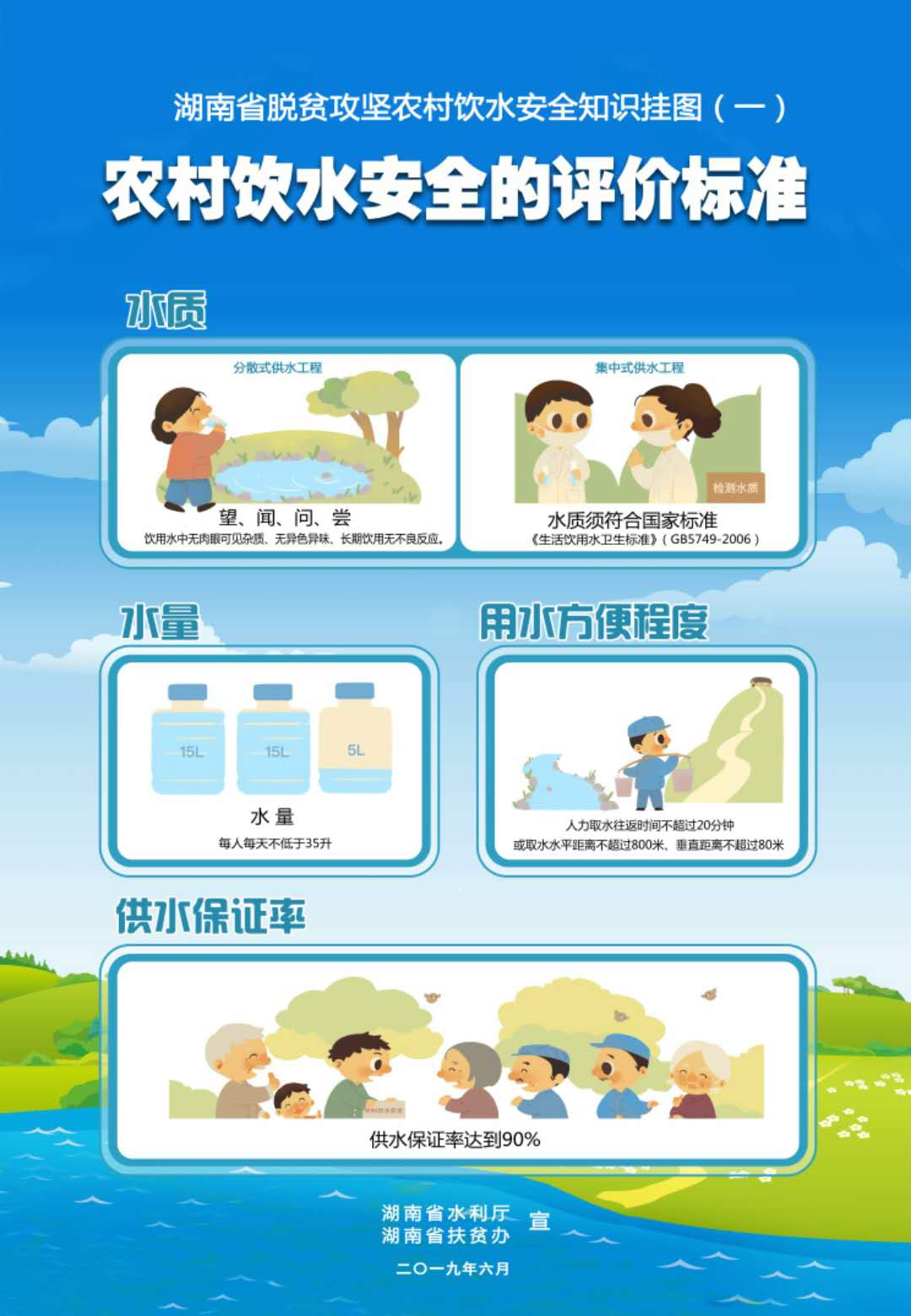 湖南省脱贫攻坚农村饮水安全知识手册