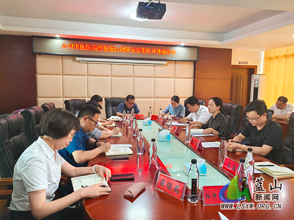 永州市医保局来蓝调研紧密型县域医共体医保支付方式改革工作.jpg 永州市医保局来蓝调研紧密型县域医共体医保支付方式改革工作.jpg