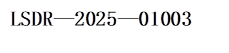 LSDR—2025—01003