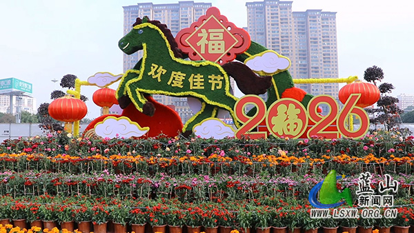 【新春走基层】我县花团锦簇添年味  暖意融融过大年1.jpg